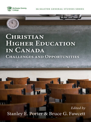 cover image of Christian Higher Education in Canada